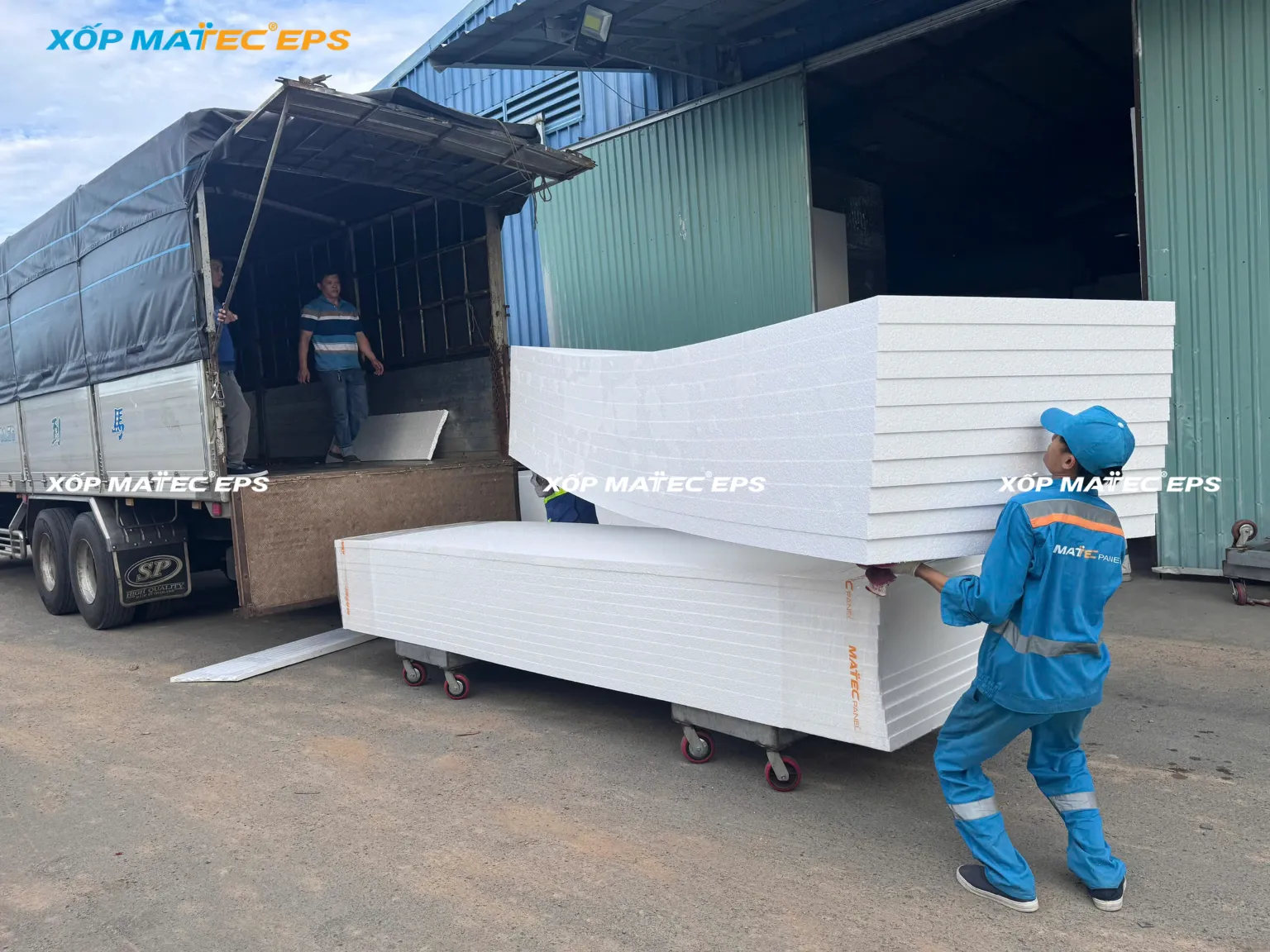 Nhà máy Xốp EPS Matec